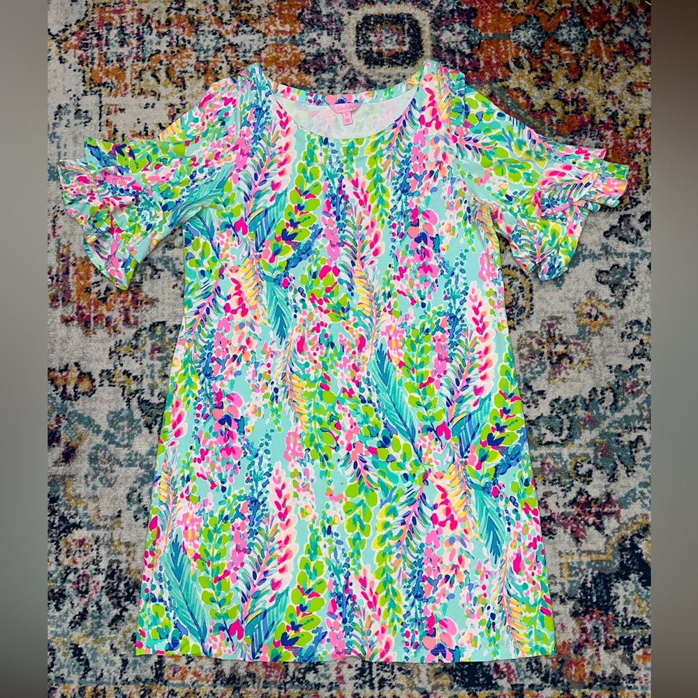 Lilly Pulitzer Lula Dress Catch the Wave